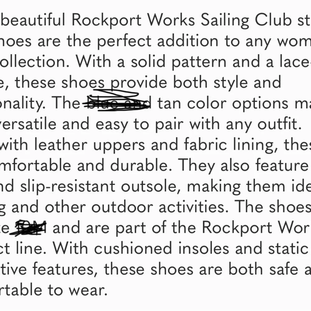 Rockport Works Tan Boat Shoes 8W